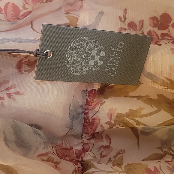 NWT VINCE CAMUTO peachbellini blouse - Picture 14 of 14